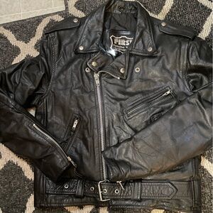 Vintage FIRST Genuine Leather Jacket – Size 38 – Amazing Condition (1991)